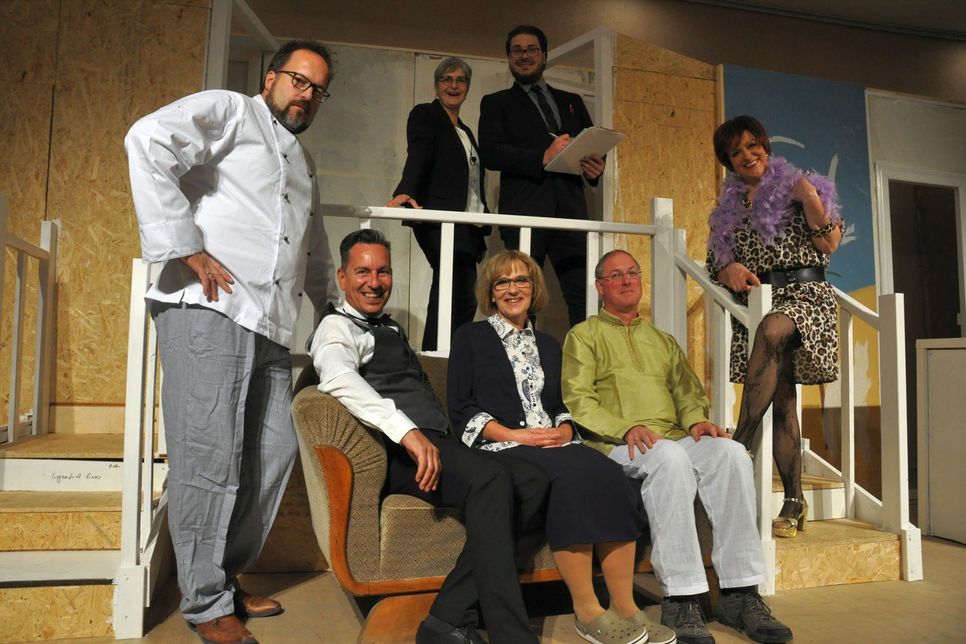 Im vergangenen Jahr begeisterte die Theatergruppe Hatzenport mit der Komödie "Halbpension mit Leiche".