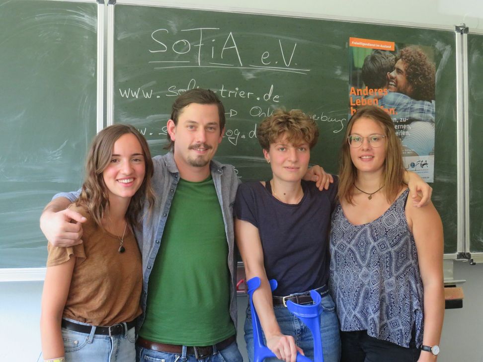 Klara Lenz, Stephan Mertes, Helena Stock, Sarah Sänger. Foto: Anette Heintzen.