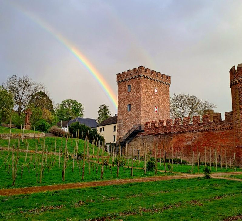 herrlicher Regenbogen in Zülpich