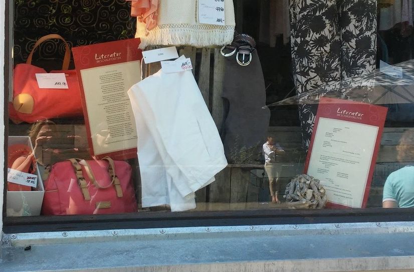 Die nächste Aktion »Literatur im Schaufenster« ist geplant.