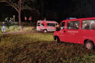 Feuerwehr, THW, Rettungsdienste und die Deutsche Bahn probten bei Boos den Ernstfall.