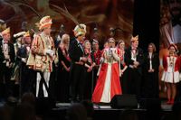 Stadtprinzenpaar Michael II. und Bianca I. auf Sttippvisite bei der KG Heuschreck - Impressionen von der ersten Sitzung der KG Heuschreck 1848 in der Trierer Europahalle.