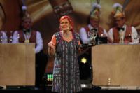 Marika Leonardy. Impressionen von der ersten Sitzung der KG Heuschreck 1848 in der Trierer Europahalle.