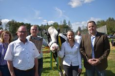 Der Titel der "Miss Hochwald" ging letztes Jahr wieder einmal an den Stall von Familie Hemmes aus Damflos. Sidonie heißt die schöne Kuhdame.