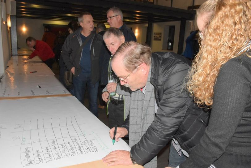 An Ideen fürs Jubiläumsfest 800 Jahre Züsch fehlt es ebenso wenig...