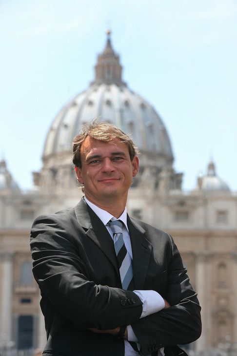 Vatikan-Korrespondent Andreas Englisch liest am 16. Februar in Trier aus seinem Franziskus-BuchFoto: FF