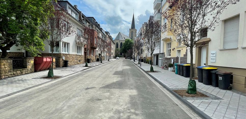 Die Breite Straße in Euskirchen ist wieder für den Verkehr freigegeben.