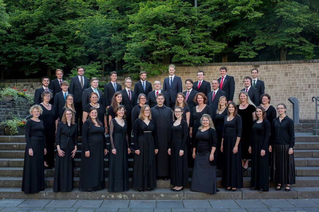 Die Cappella Lacensis singt ein Chorkonzert in der Abteikirche Maria Laach unter dem Titel „Ewige Ruhe“. Foto: Benediktinerabtei Maria Laach