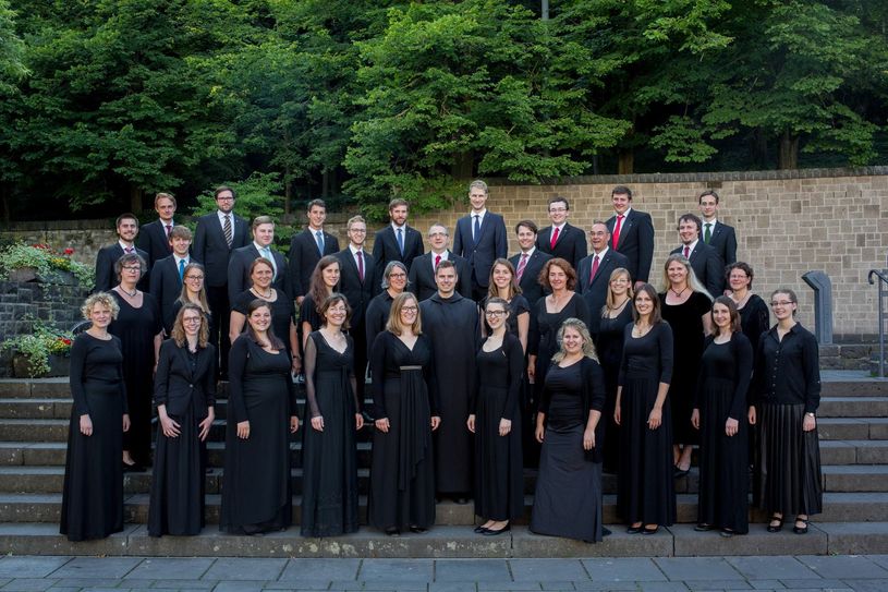 Die Cappella Lacensis singt ein Chorkonzert in der Abteikirche Maria Laach unter dem Titel „Ewige Ruhe“. Foto: Benediktinerabtei Maria Laach