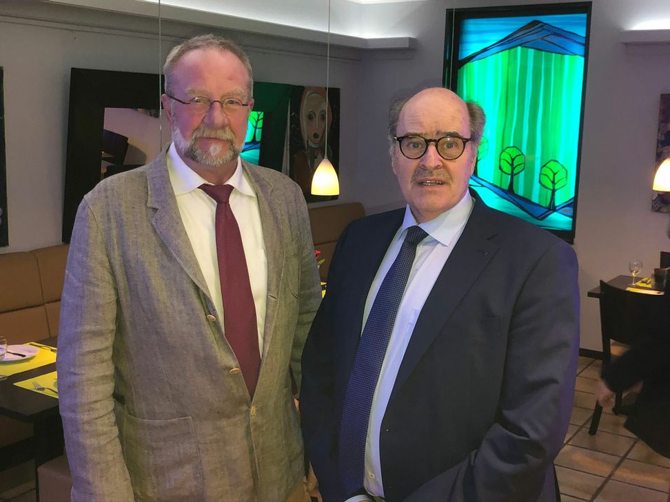 Ronald Borning (l.) möchte die Interessen Roetgens und der Eifel auch weiter im Städteregionstag vertreten. CDU-Vorsitzender Stephan Speitkamp muss dafür noch Überzeugungsarbeit leisten. Foto: T. Förster