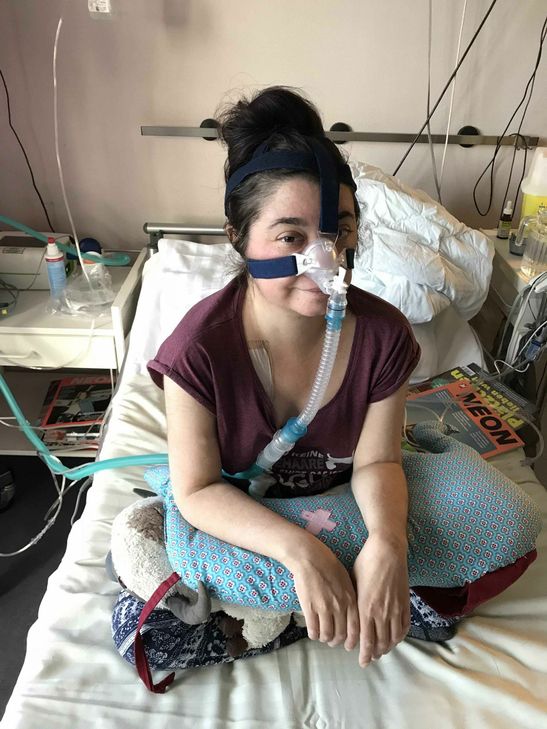 Vor der OP war sie dauerhaft auf Sauerstoff aus der Flasche angewiesen. Foto: Privat
