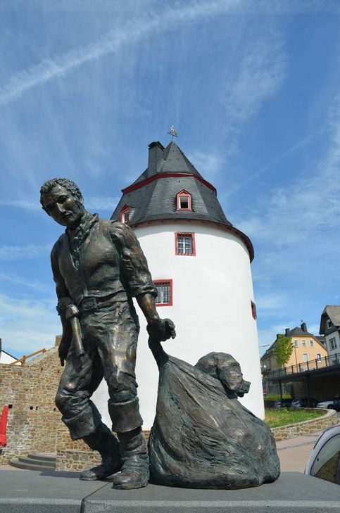 Der Schinderhannesturm in Simmern/Hunsrück. Foto: Dr. Fritz Schellack