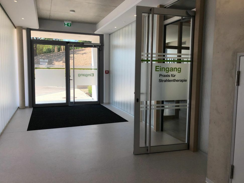 Der Eingangsbereich.