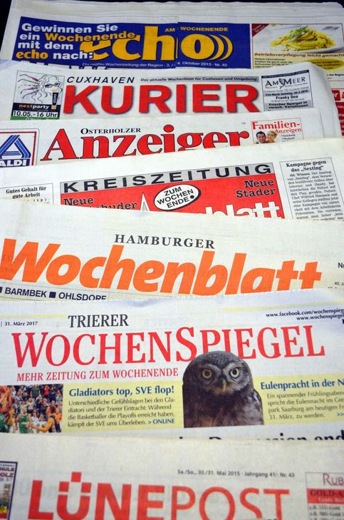 Anzeigenblätter. Foto: FF