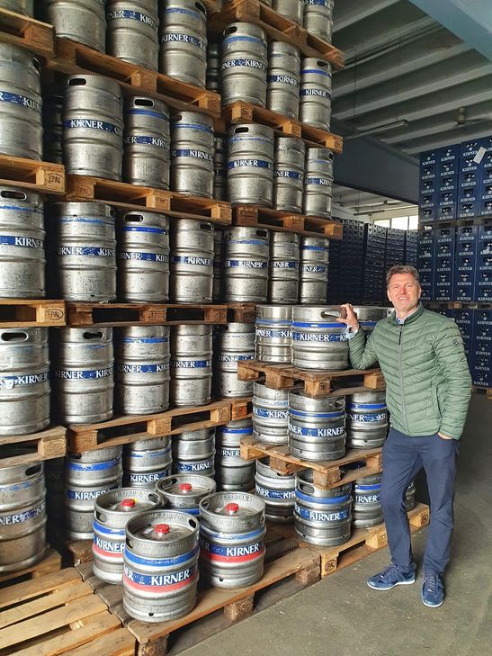 Der Geschäftsführer der Kirner Brauerei, Sven Schirmer. Foto: Sebastian Schmitt