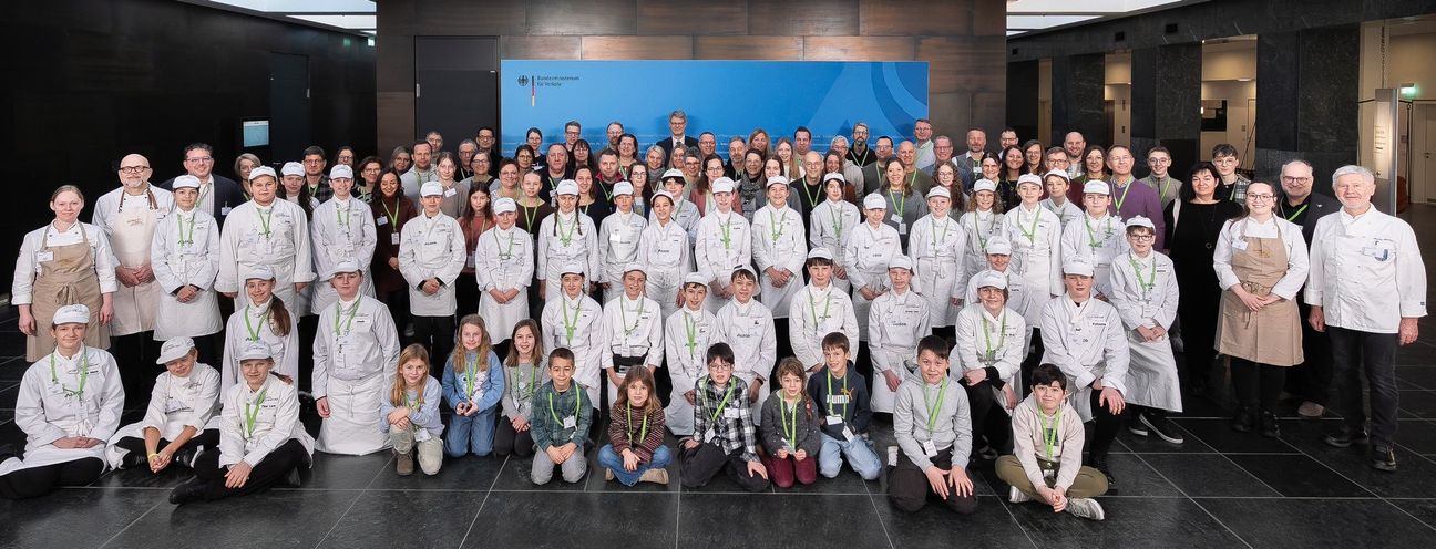 Die Reise nach Berlin werden die Europa-Miniköche nicht so schnell vergessen...