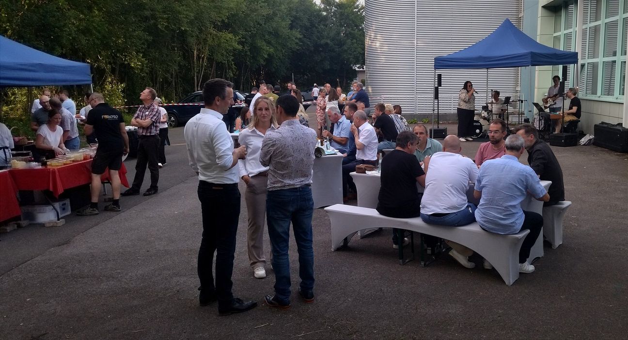 Sommerfest im Industriepark: Rückblick, Ausblick und gute Gespräche.