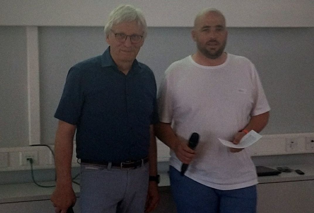 Zur Eröffnung begrüßten Reinhard Müller und Gerd Schöller die Anwesenden.