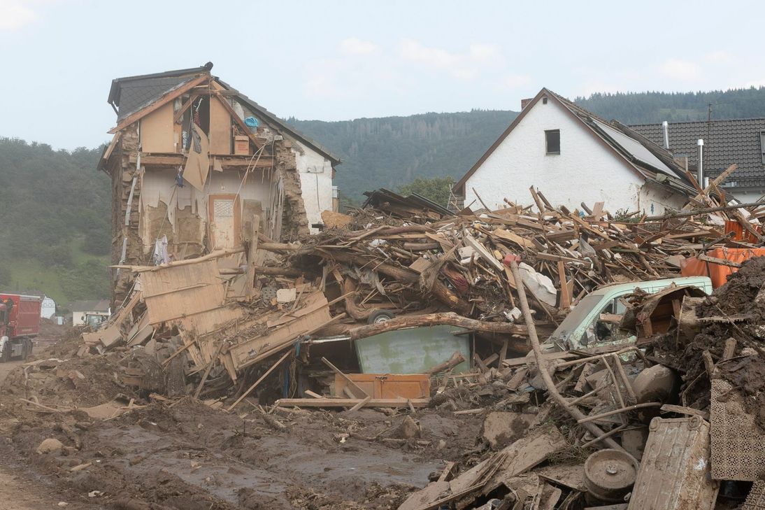 Bis vor wenigen Tagen unvorstellbar: Altenburg nach der Katastrophenflut.