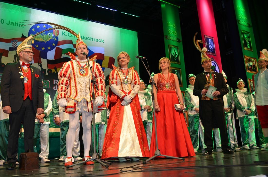 Trierer Stadtprinzenpaar Peter I. und Anja I.