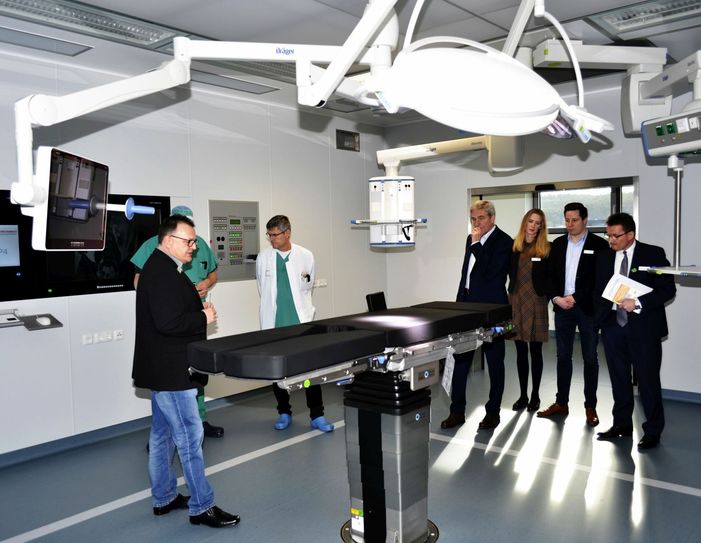 Der neue OP-Bereich im Kreiskrankenhaus Mechernich verfügt über vier neue Säle mit einer Größe zwischen 44 und 50 Quadratmetern und genügt den modernsten Ansprüchen.