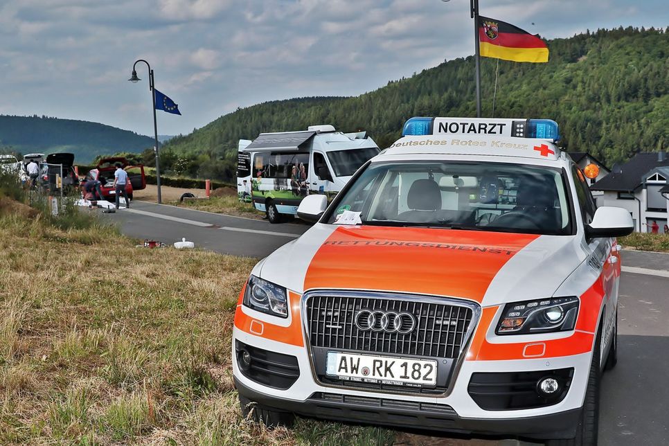Der Notarztwagen am Standort Adenau wird ab Januar federführend vom Roten Kreuz betrieben. Archvifoto: Dreschers