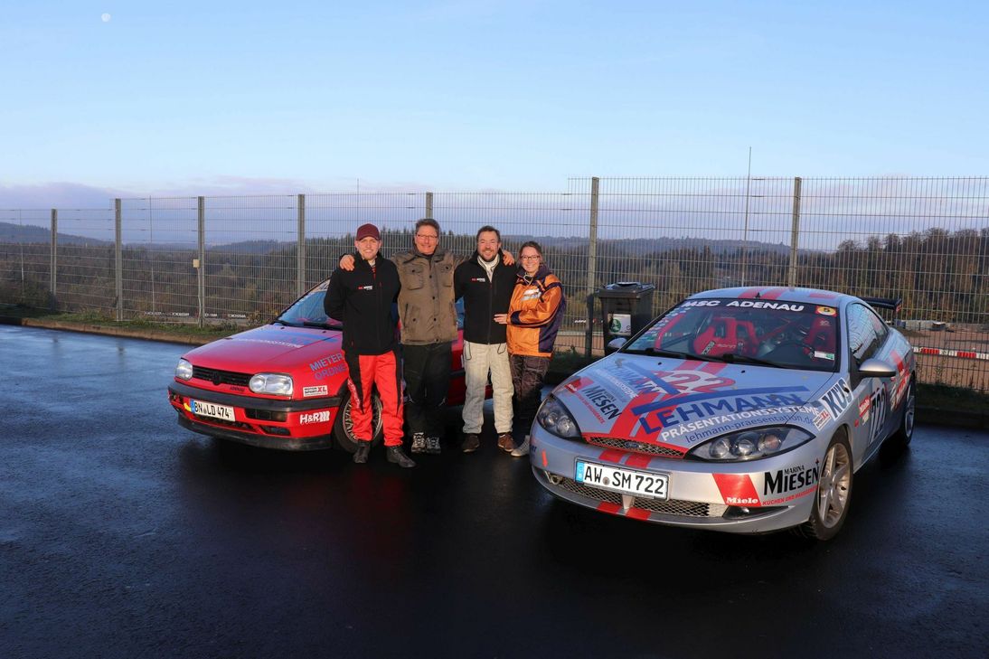 Die Teams Schäfer und Theisen lieferten grandiose Zeiten ab. Foto: MSC Adenau