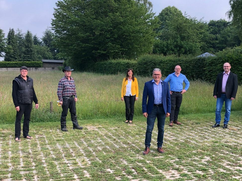 Partei und Fraktion von Bündnis´90/Die Grünen unterstützen den Bürgermeisterkandidaten Bernd Goffart und wollen die Kooperation mit der CDU im Simmerather Gemeinderat auch nach der Kommunalwahl fortsetzen. Foto: T. Förster