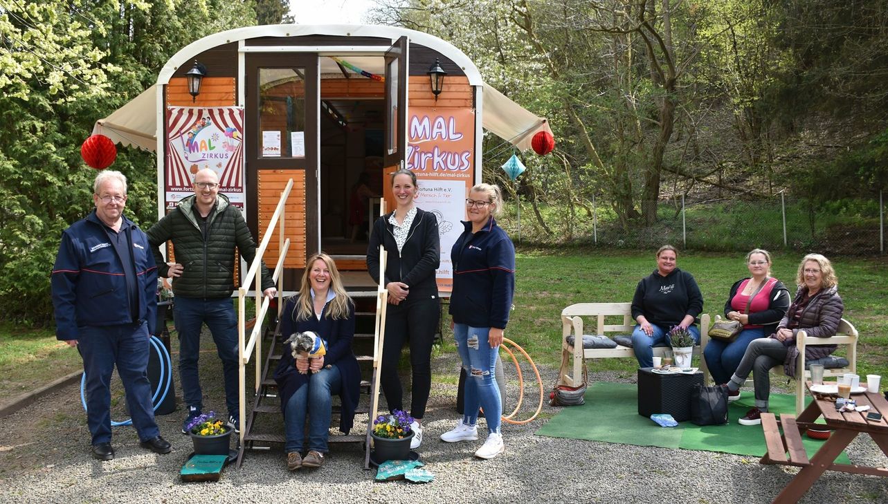 Der Mal*Zirkus steht den Kindern ab sofort am Hilfszentrum Schleidener Tal in Gemünd montags bis freitags von 14.30 bis 17 Uhr offen.