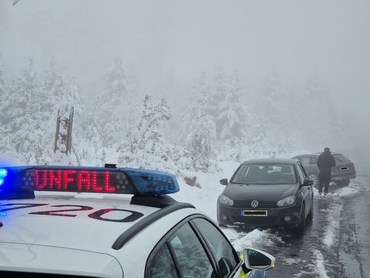 Die schlechten Seiten des Schneefalls.