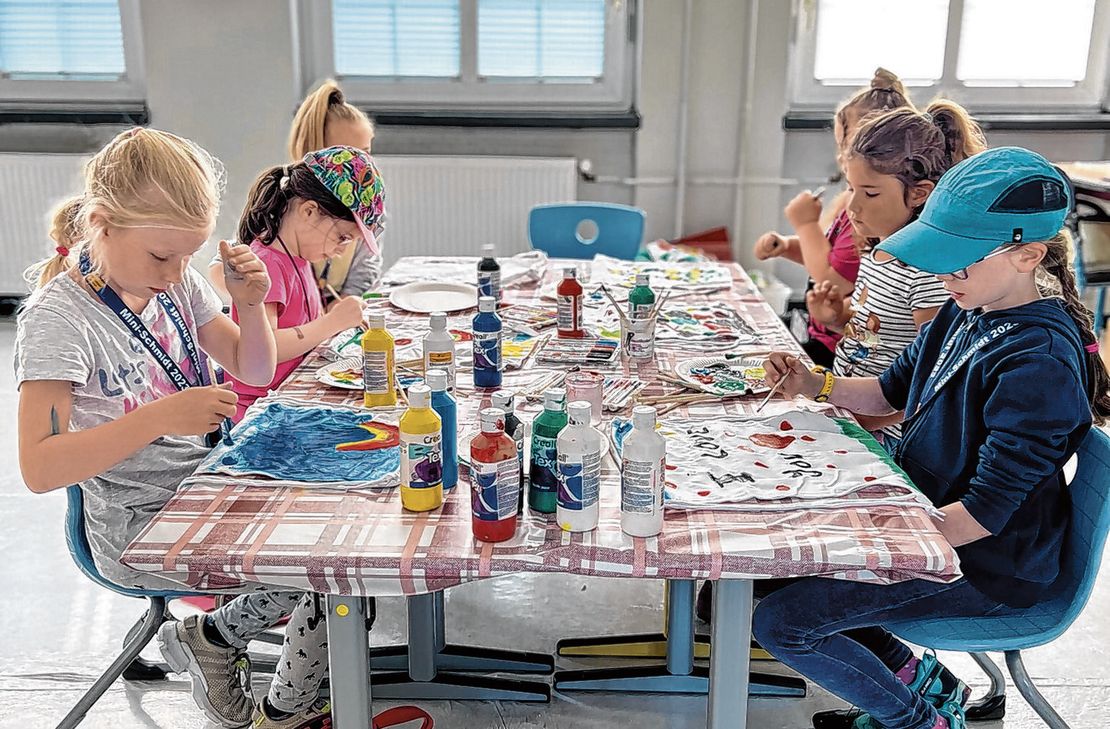 Bis Freitag kann die Kinderstadt zwischen 9.30 und 12 Uhr sowie 13 und 16 Uhr besucht werden.