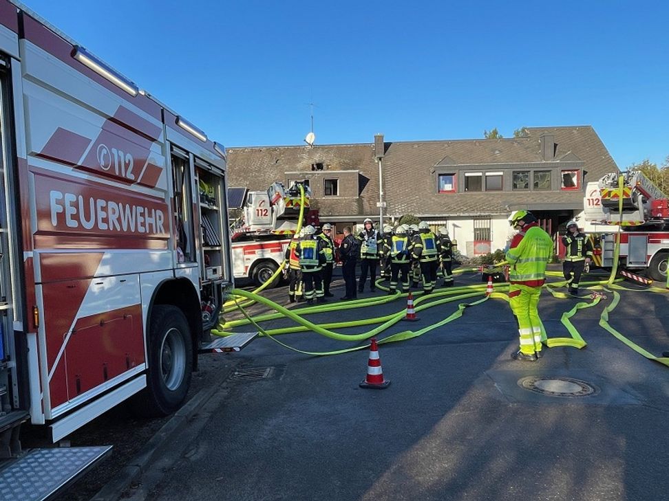 Mehr als 50 Einsatzkräfte waren im Einsatz.