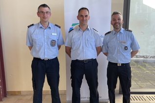 Das Foto zeigt (v.l.): Boris Krebs, Marco Hares, Christian Rock