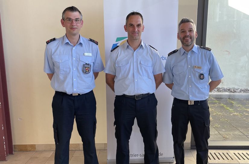 Das Foto zeigt (v.l.): Boris Krebs, Marco Hares, Christian Rock