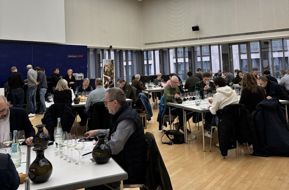 Juroren bei der Probe im Konferenzzentrum der Europäischen Rechtsakademie in Trier