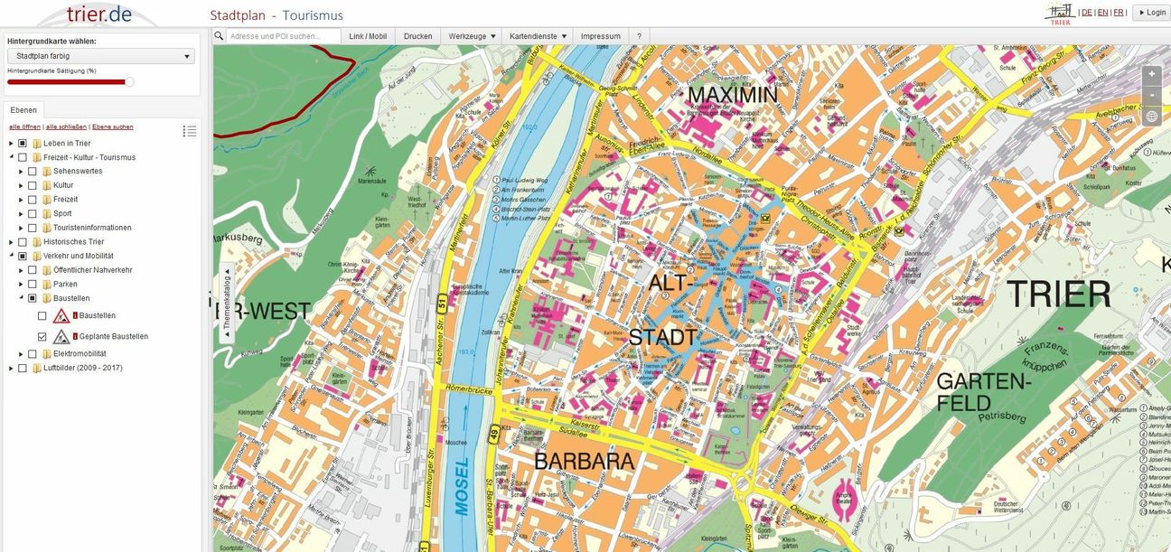 Foto: Screenshot/Geoportal