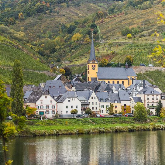 idyllisch gelegen an der Mosel, verkehrstechnisch gut zu errreichen