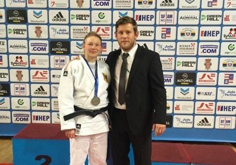 Silber gab es für Swantje Kaiser (li.).