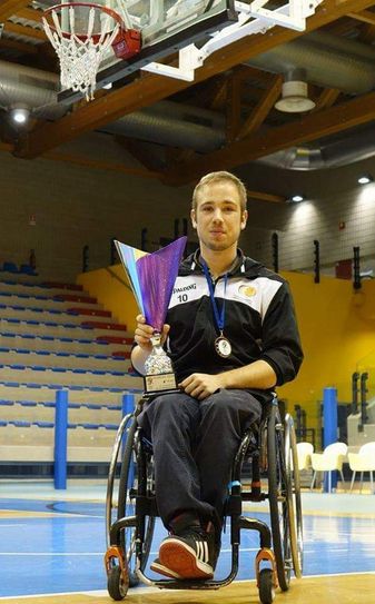 Patrick Dorner von den Sabres Ulm wird in der kommenden Saison das Trikot der Doneck Dolphins Trier tragen. Foto: Alexandra Fink Fotografie