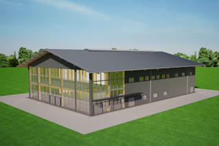 So könnte es aussehen, das neue Bürgerhaus für Schmidt, das neben dem Feuerwehrhaus am Ortseingang entstehen soll.