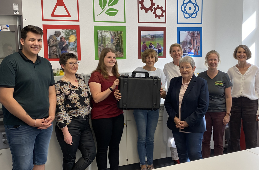 Von links: Timo Wolf, Michaela Ostermann, Michelle Scholzen, Dr. Doris Dahmen, Ursula Wolters, Martina Heyde-Witrin, Anne Derks, Birgit Arimond