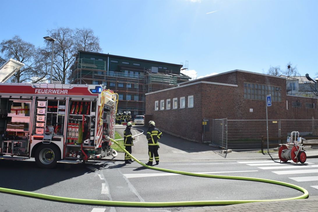 Feuerwehrkräfte im Einsatz