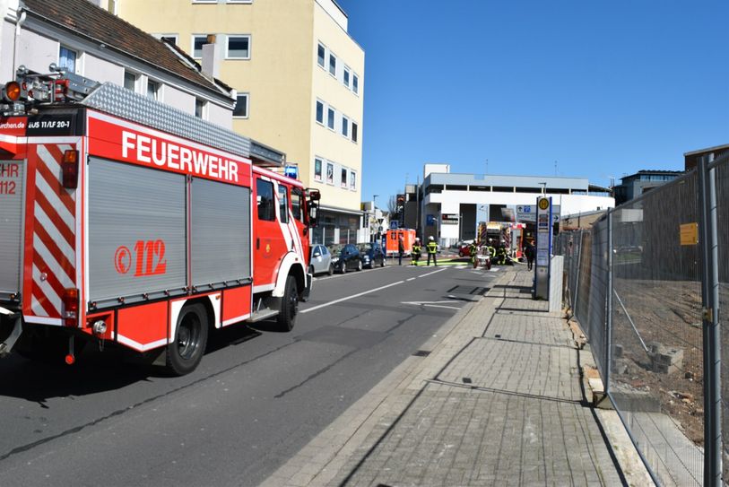 Feuerwehrkräfte im Einsatz
