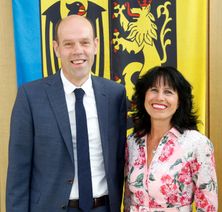 Andrea Deges-Becker wurde von Landrat Volker Boch in einer Feierstunde verabschiedet.