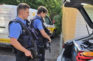 Polizeieinsatz in der Wasenstraße