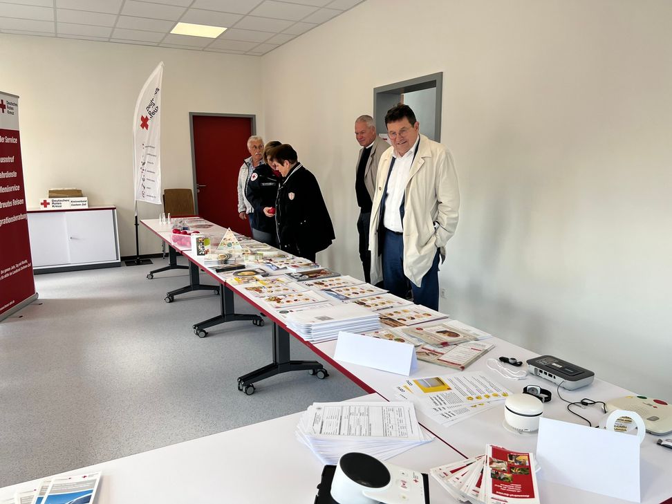 Viele nutzten den Tag der offenen Tür, um sich über die Leistungen des DRK Kreisverbands Cochem-Zell e.V. zu informieren.