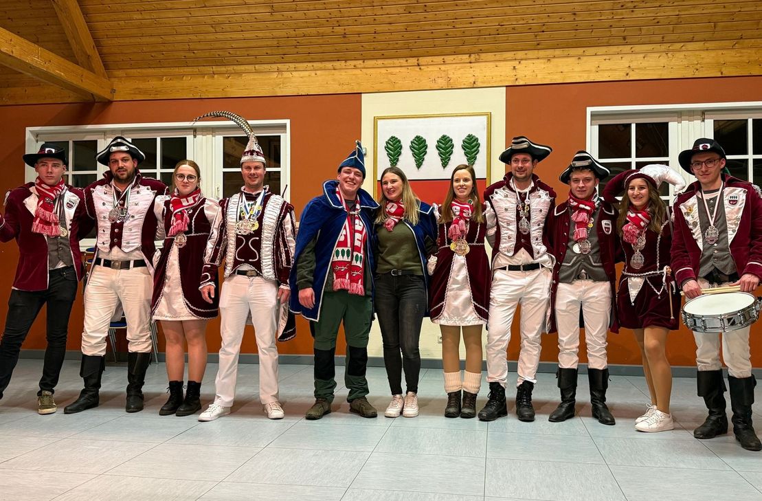 Sind aus dem Karneval im Prümer Land nicht mehr wegzudenken: die Sellericher Karnevalisten.