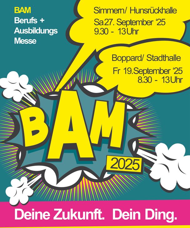 Das Poster zur den Ausbildungsmessen 2025.