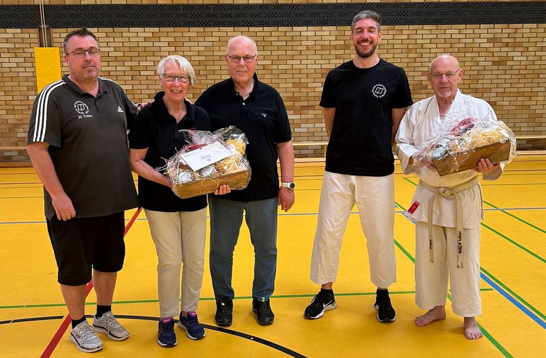 v.l.: Martin Panschar, Ursula Panschar, Arnold Panschar, Lucas Blasius, Volker Schwinn