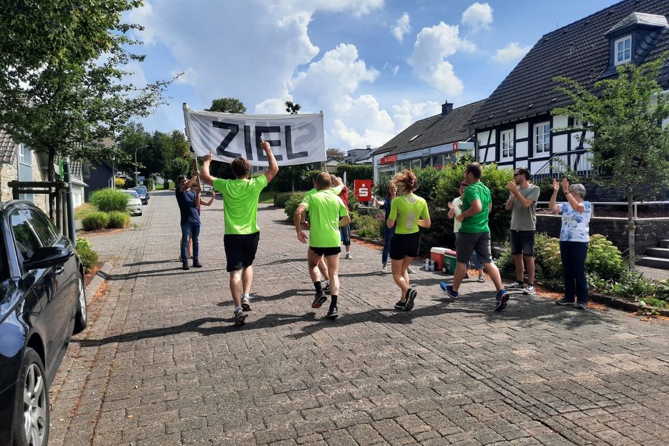 Aus vielen kleinen Volksfesten setzte sich der virtuelle Monschau-Marathon 2020 zusammen. Eine Neuauflage wird es im August geben.
